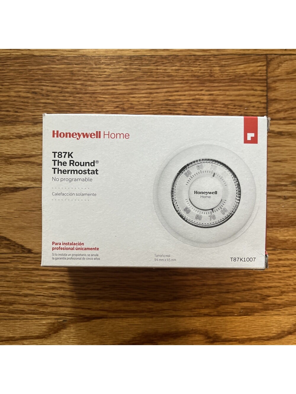 Honeywell T87K1007 The Round Thermostat - 1pcs